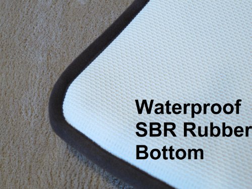 54"X37" XXL Extra Large Waterproof Memory Foam Coral Fleece Luxury Pet Bed Mat pillow for Big Dog or Cat. Ideal for Use in Crates, Carriers, Dog Houses, Vehicles