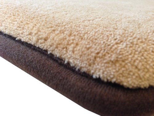 54"X37" XXL Extra Large Waterproof Memory Foam Coral Fleece Luxury Pet Bed Mat pillow for Big Dog or Cat. Ideal for Use in Crates, Carriers, Dog Houses, Vehicles - Image 5
