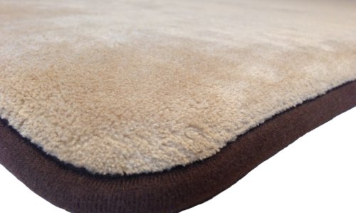 54"X37" XXL Extra Large Waterproof Memory Foam Coral Fleece Luxury Pet Bed Mat pillow for Big Dog or Cat. Ideal for Use in Crates, Carriers, Dog Houses, Vehicles - Image 6