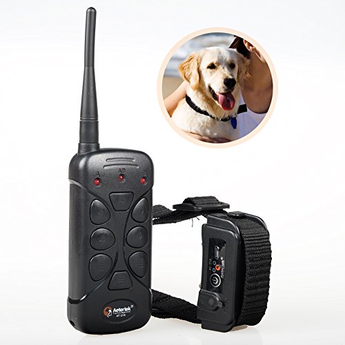 Aetertek At-215 1 Dog Trainer Remote Dog Training Shock Collar with Vibration and Shock Correction Mode for 15-150lbs Dog Bark Collar, Water-resistant Anti Bark Collar - Image 2