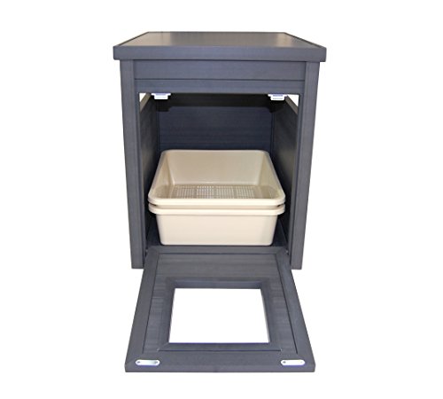 Age Pet Loo Litter Box Cover and End Table (Espresso) - Image 7
