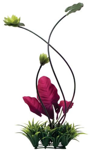 Fluval Chi Lily Pad and Plant Grass Aquarium Ornament