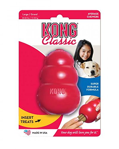 KONG Classic KONG Dog Toy, Large, Red - Image 5