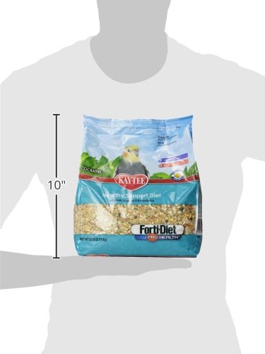 Kaytee Forti Diet Pro Health Food with Safflower for Cockatiels, 5-Pound Bag - Image 5