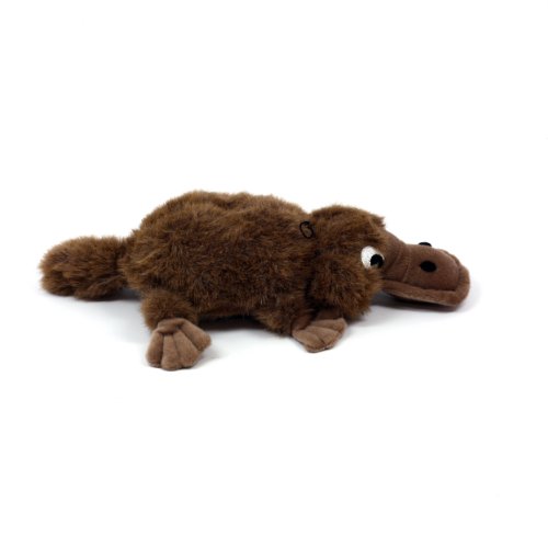 Kyjen PP01276 Egg Babies Platypus Plush Dog Toys Squeak Toy Dog Puzzle, Large, Brown - Image 7