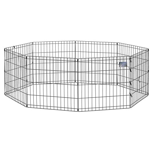 Midwest Exercise Pen, 30-Inch, Black - Image 3