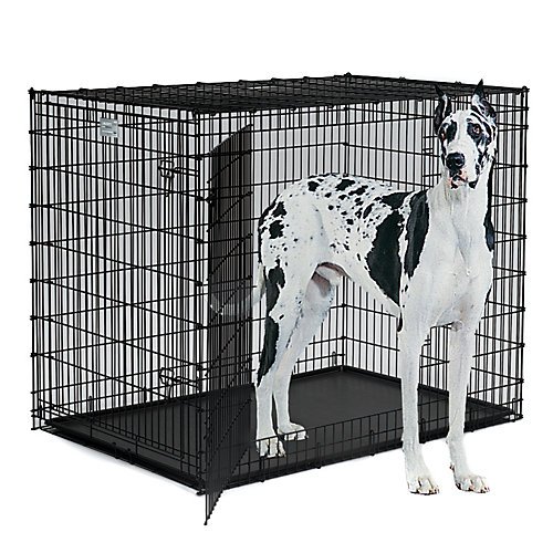 Midwest Homes for Pets Solutions Series 54″ Double Door Shop Pet