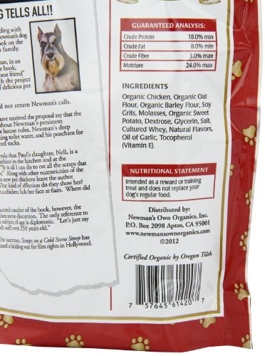 Newman's Own Organics Dog Snack Sticks, Chicken and Sweet Potato, 4 Ounce (Pack of 6) - Image 5