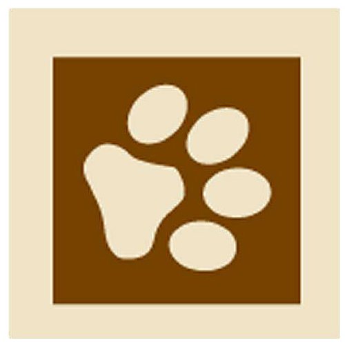 PoochieBells, the Original and Trusted Name in Dog Potty Training Doorbells, Classic Bone Appetite Brown Paw Print Bone Pattern Design - Image 3