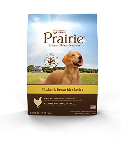 Prairie Chicken & Brown Rice Recipe Dry Dog Food by Nature's Variety 27 lb Bag