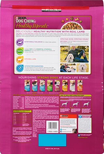 Purina Dog Chow Dry Dog Food, Healthy Morsels, 16.5-Pound Bag - Image 3