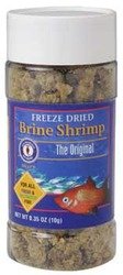San Francisco Bay Brand ASF71104 Freeze Dried Brine Shrimp for Fresh and Saltwater Fish, 10gm