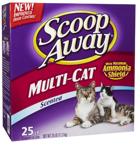 Scoop Away Multi-Cat, 25-Pound Box