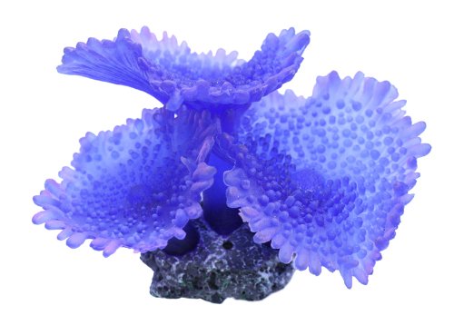 Vitality SH171S Faux Coral Aquarium Decorating Ornament, Blue