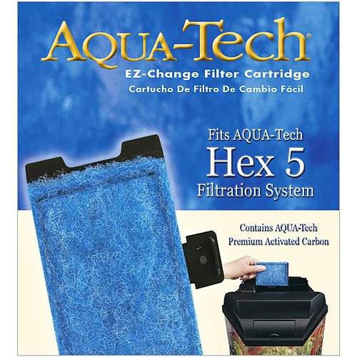 Aqua Tech HEX 5 5 EZ Change Aquarium Replacement Filter Cartridge 3pack Shop Pet Lovers Center