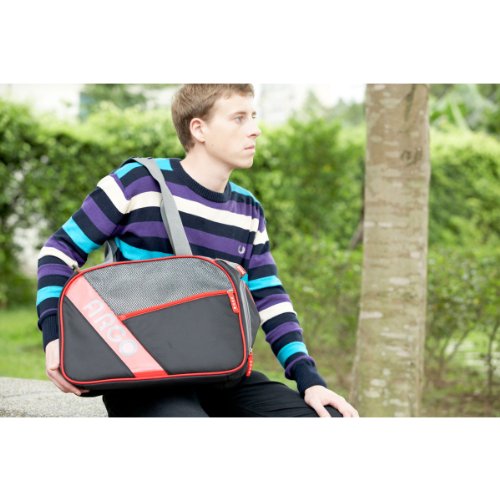 Argo by Teafco City-Pet Airline Approved Pet Carrier, Black with Red Trim, Medium - Image 9