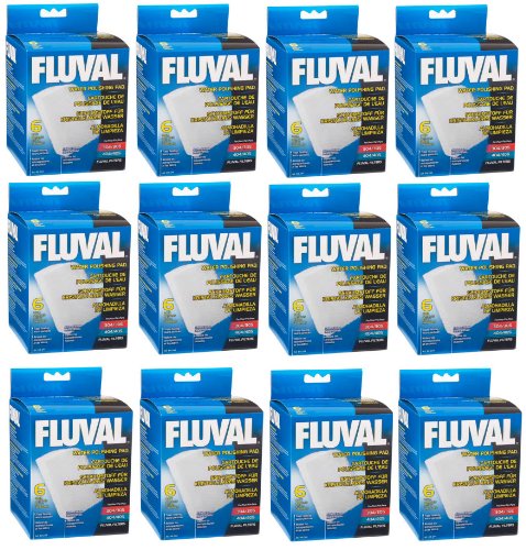 Hagen 72-Pack Fluval Fine Aquarium Water Filter with Polishing Pad for 304/305/404/405 Model
