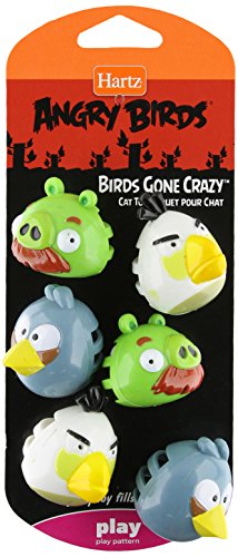 Hartz Angry Birds Birds Gone Crazy - Cat Toy, - Officially Licensed by Rovio