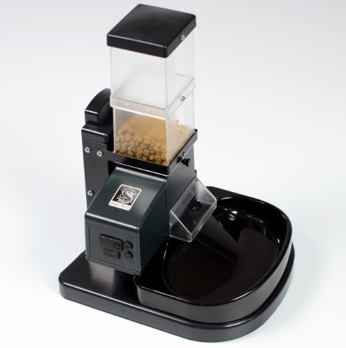 Super Feeder Csf-3 Automatic Cat Feeder W/stand, Bowl, Chute Cover and Digital Timer (4 and 3/4 Cups Capacity)