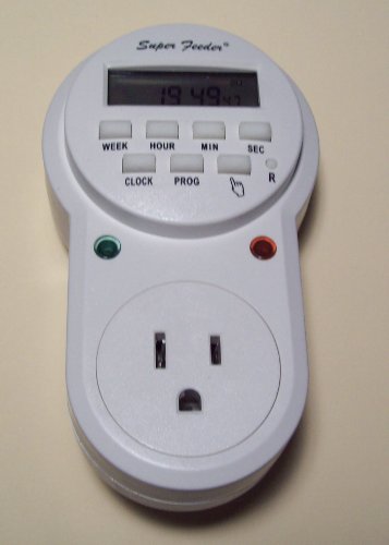 Super Feeder Csf-3 Automatic Cat Feeder W/stand, Bowl, Chute Cover and Digital Timer (4 and 3/4 Cups Capacity) - Image 5