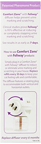 Comfort Zone with Feliway for Cats Diffuser and Single Refill - Image 4