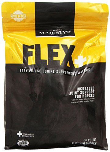 Majesty's Flex+ Wafers - Joint therapy for horses that need more - 60 count Bag