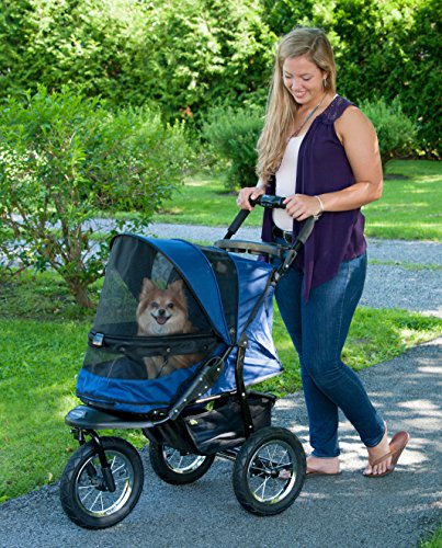 Pet Gear Jogger No-Zip Pet Stroller, Midnight River - Image 3