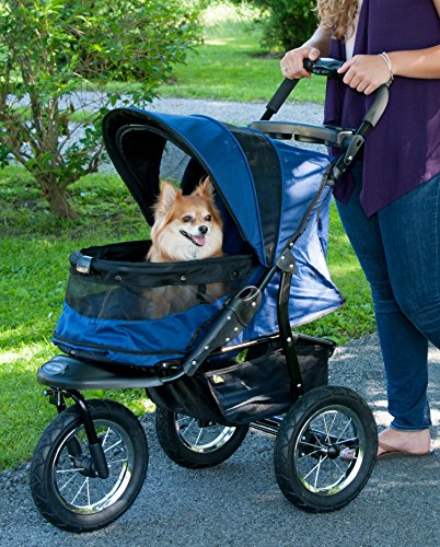 Pet Gear Jogger No-Zip Pet Stroller, Midnight River - Image 4