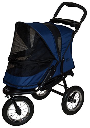 Pet Gear Jogger No-Zip Pet Stroller, Midnight River