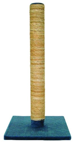 YML 16 by 16 by 33-Inch Basic Kitten Cat Scratching Post
