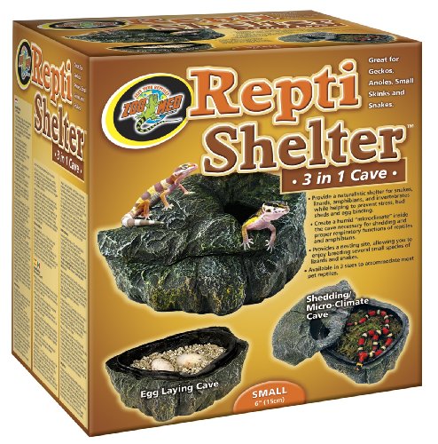 Zoo Med Reptile Shelter 3 in 1 Cave, Small