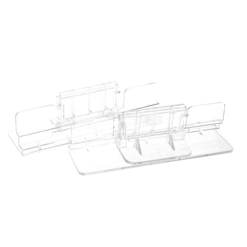 2pcs Clear Aquarium Tank Glass Adjustable Fixed Clip Clamp Support Holder 4-12mm - Image 3