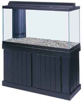 90gal Aquarium Black W/1 Megaflow