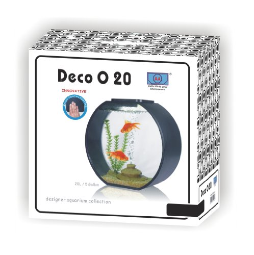 AA Deco O Aquarium, Black - Image 4