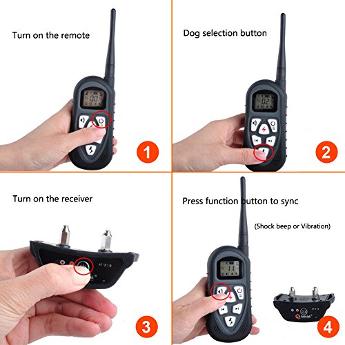 Aetertek At219 New Dog Trainer with LCD for 1 Small Dog Remote Control