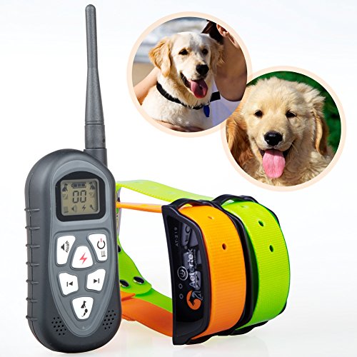 Aetertek At219 Updated Dog Shock Collar Rechargeable Dog Bark Collar