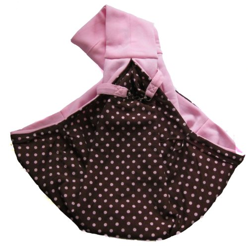 Alfie Pet by Petoga Couture - Chico Reversible Pet Sling Carrier - Color: Pink - Image 6
