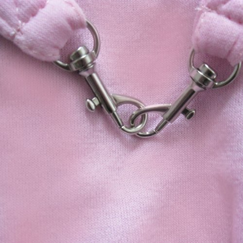 Alfie Pet by Petoga Couture - Chico Reversible Pet Sling Carrier - Color: Pink - Image 8