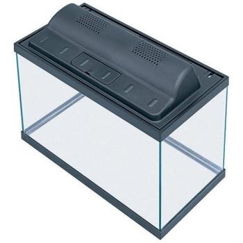 All Glass Aquarium AAG09009 Tank and Eco Hood Combo, 10-Gallon