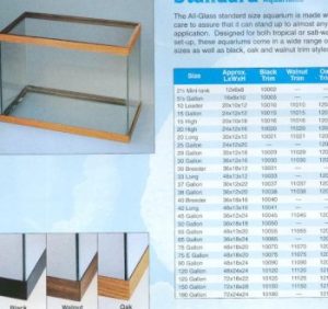 All Glass Aquarium AAG10033 Tank, 33l