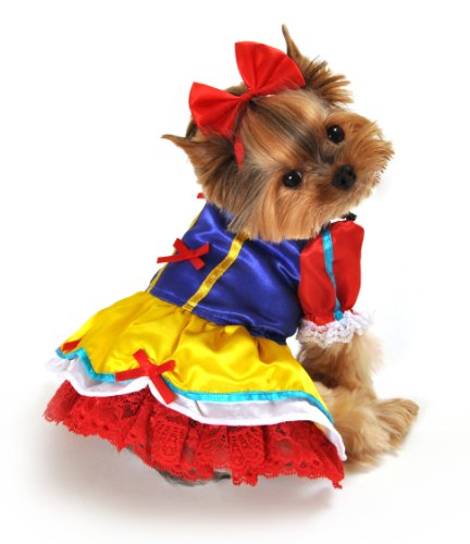 Anit Accessories Enchanted Snow Princess Dog Costume, Small, 12-Inch