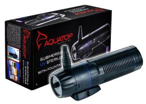 AquaTop Submersible Pond UV Sterilizer with Pump + Fountain Kit UVFK-13