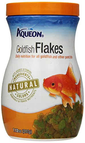Aqueon 06044 Goldfish Flakes, 7.12-Ounce