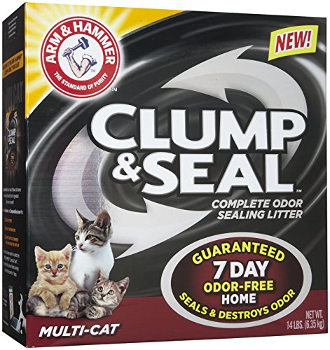 Arm & Hammer Multi-Cat Clump & Seal Clumping Litter, 14-Pound