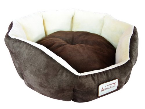 Armarkat C01HKF/MH Cozy Pet Bed 20-Inch Diameter, Mocha Beige - Image 6