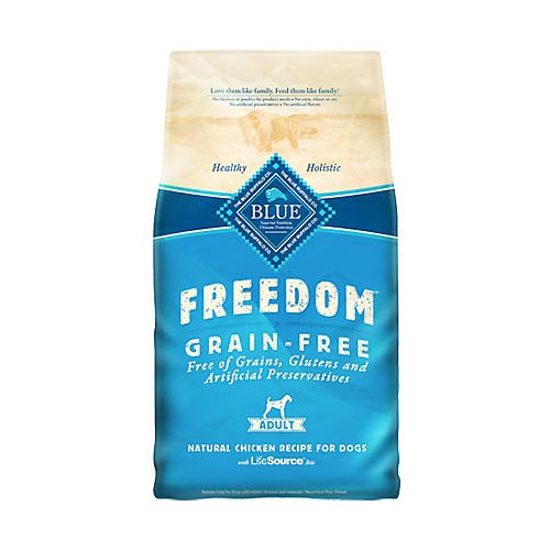 Blue Buffalo Freedom Grain Free Chicken Recipe Adult Dry Dog Food, 24-Pound