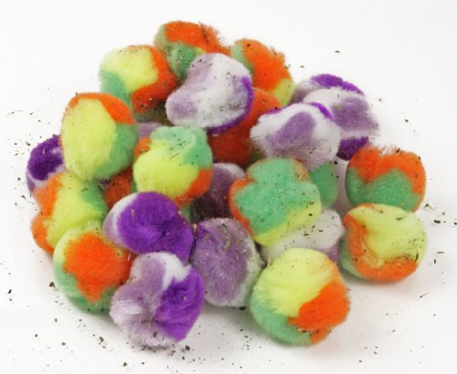 CHASE'M Catnip Puff Balls 30pk