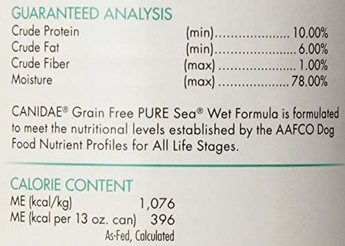 Canidae 12-Pack Canned Dog Food, Grain Free Salmon And Mackerel Formula, 13-Ounce Can - Image 3