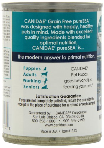 Canidae 12-Pack Canned Dog Food, Grain Free Salmon And Mackerel Formula, 13-Ounce Can - Image 8