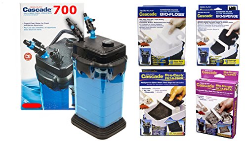 Cascade 700 Canister Complete Filter Package.